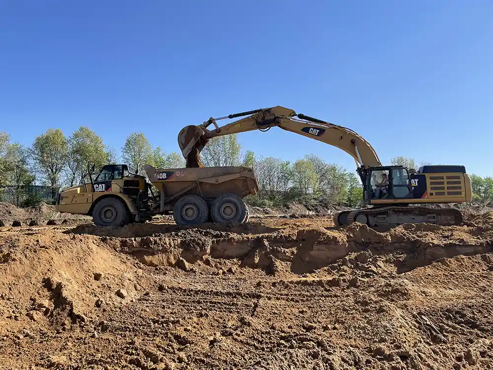 Site Prep & Earthwork - we provide excavation for all types of construction projects